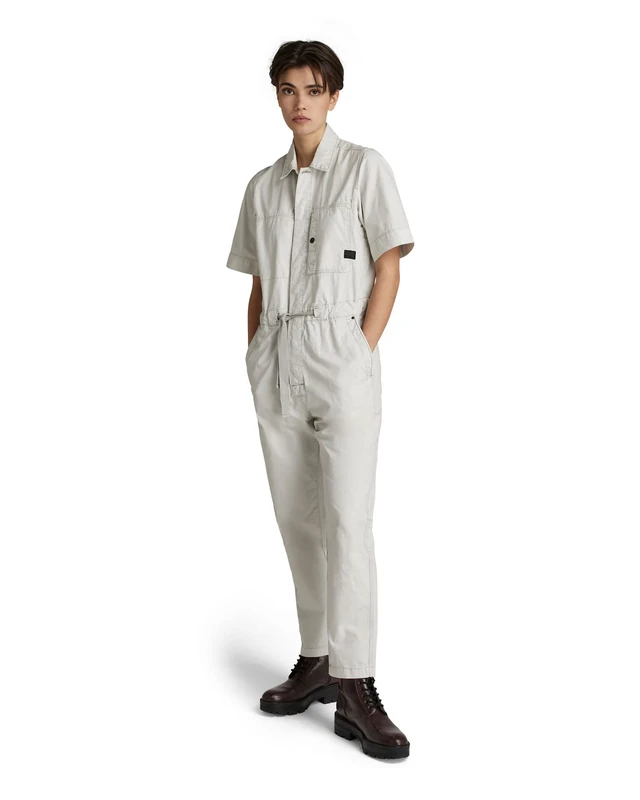 G-Star Women's Army Jumpsuit , Grey (cool grey gd D21431-9740-B590), M