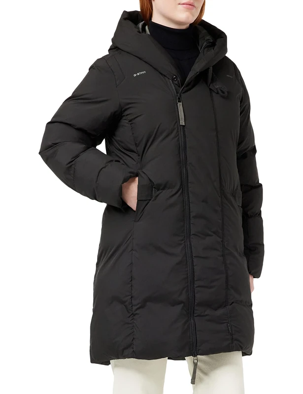 G-Star Women's G - Whistler Padded Parka , Black (dk black D22168-D199-6484), XS