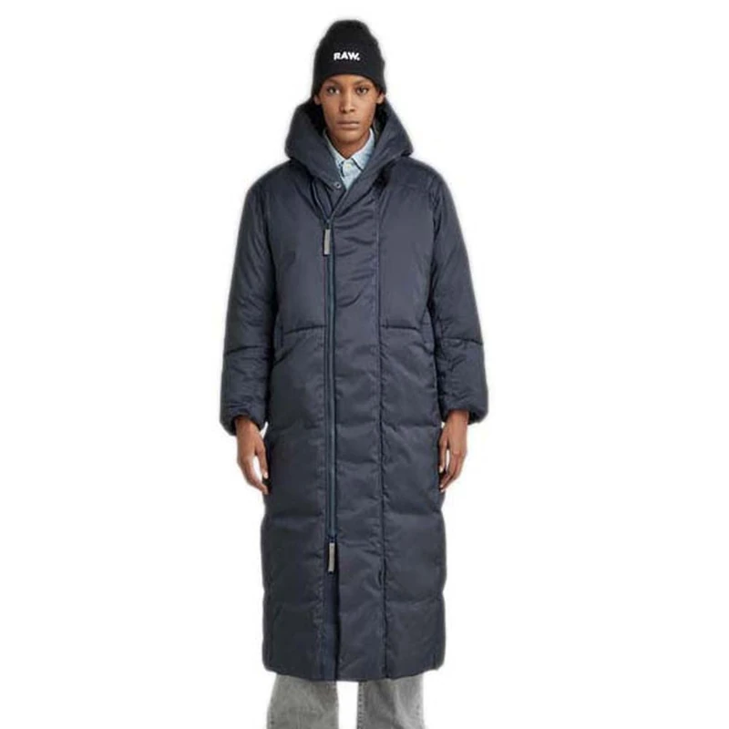 G-Star Women's G-Whistler Padded Extra Long Parka - Blue XS