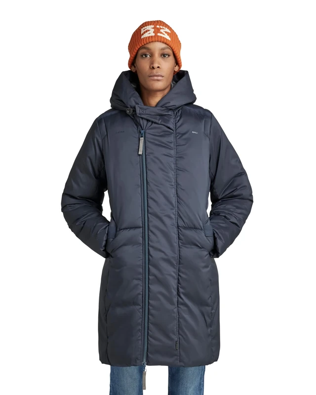 G-Star Women's G - Whistler Padded Parka , Blue (salute D22168-D199-C742), L