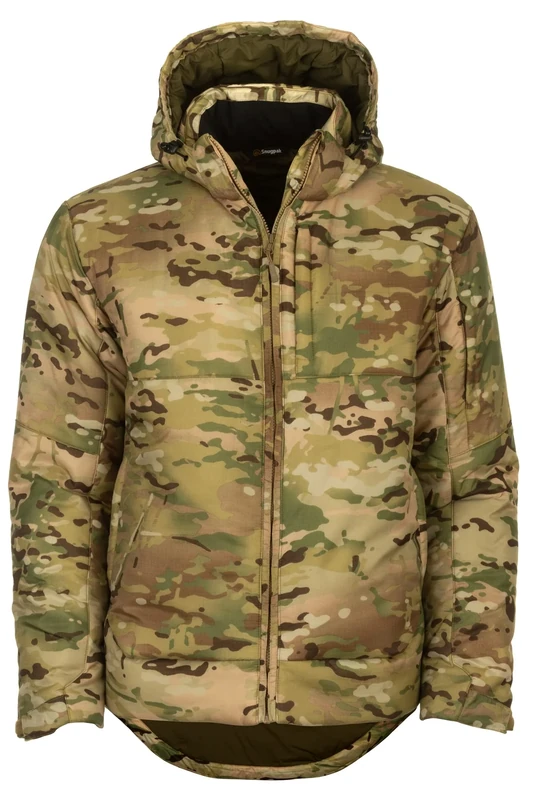 Snugpak | Tomahawk | Cold Weather insulated jacket with insulated hood & scooped back (Multicam, Large)