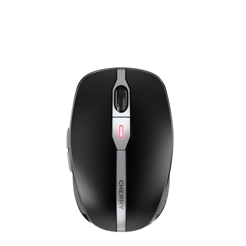 CHERRY MW 9100, Wireless Mouse, Optional Connection Via Bluetooth Or 2.4 GHz RF, 3-Stage Adjustable Resolution Up To 2400 dpi, Rechargeable, Black