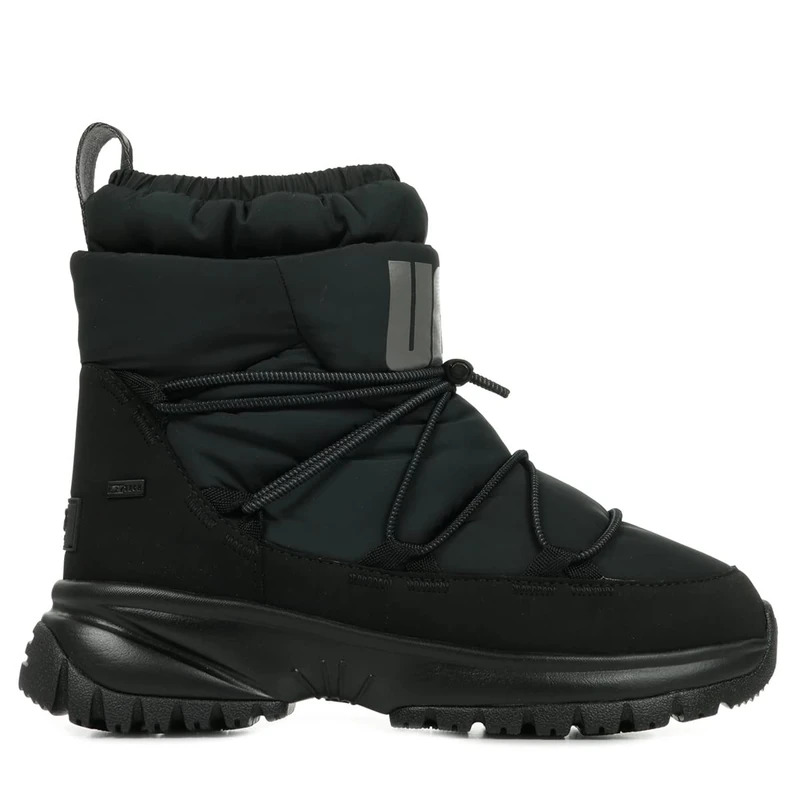 UGG Women's Yose Puffer Mid Boot, Black, UK 3