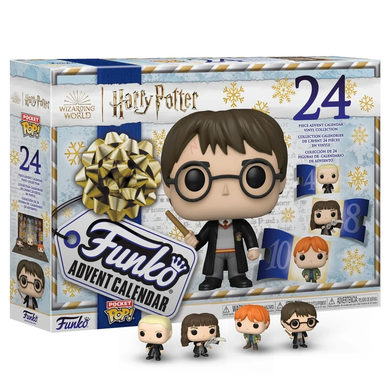 Funko Advent Calendar: Harry Potter - Rubeus Hagrid - 24 Days Of Surprise - Collectable Vinyl Mini Figures - Mystery Box - Gift Idea - Holiday Xmas for Girls, Boys & Kids - Christmas Countdown