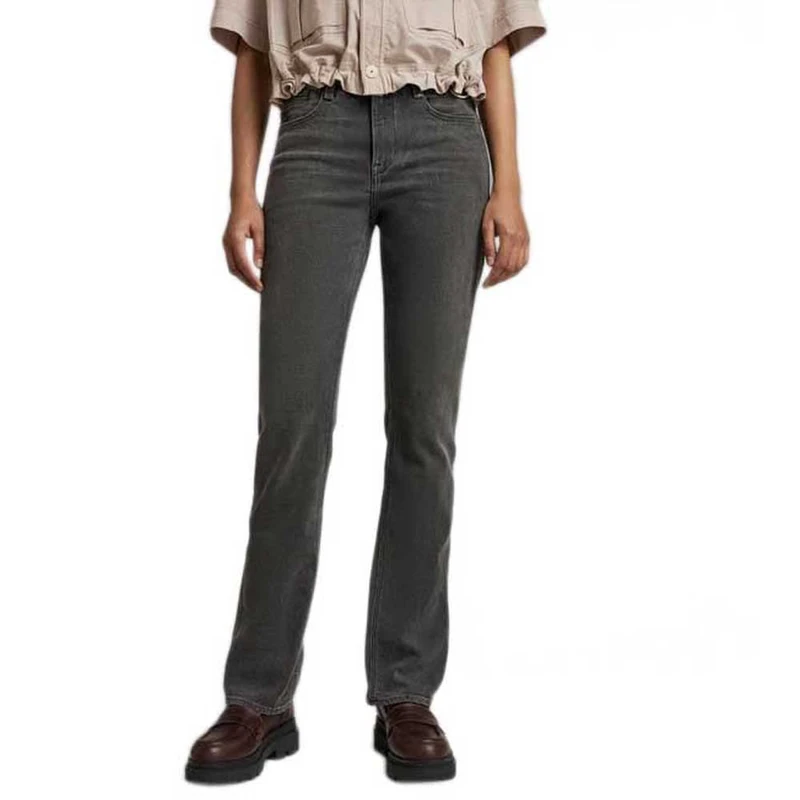 G-Star Women's Noxer Straight Jeans, Grey (faded grey generation D17192-B479-C952), 24W / 30L