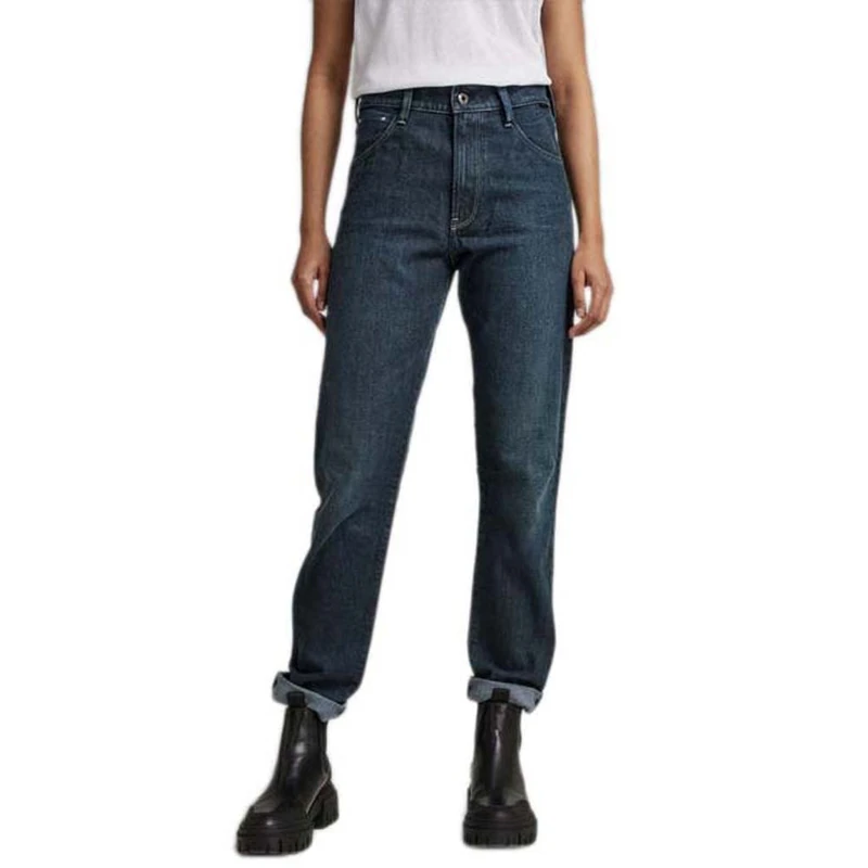G-Star Women's Virjinya Slim Jeans, Blue (worn in deep teal D21078-D164-D325), 27W / 32L