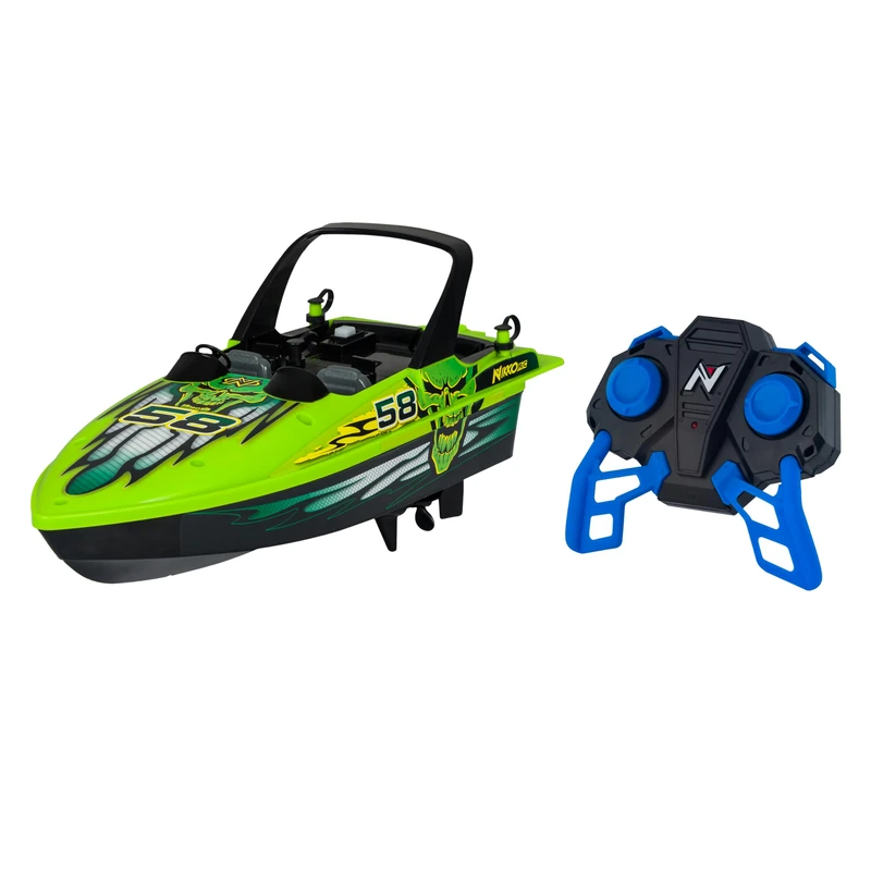 Nikko 10171 Speed Boat - RC Water Race Boat - Green