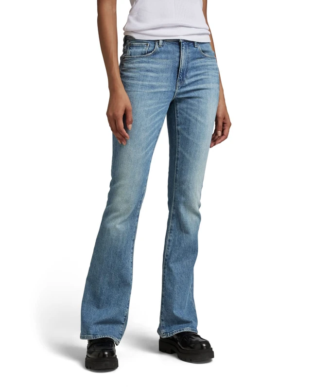 G-STAR 3301 Flare Jeans Skinny Bootcut - Blue 26W/32L