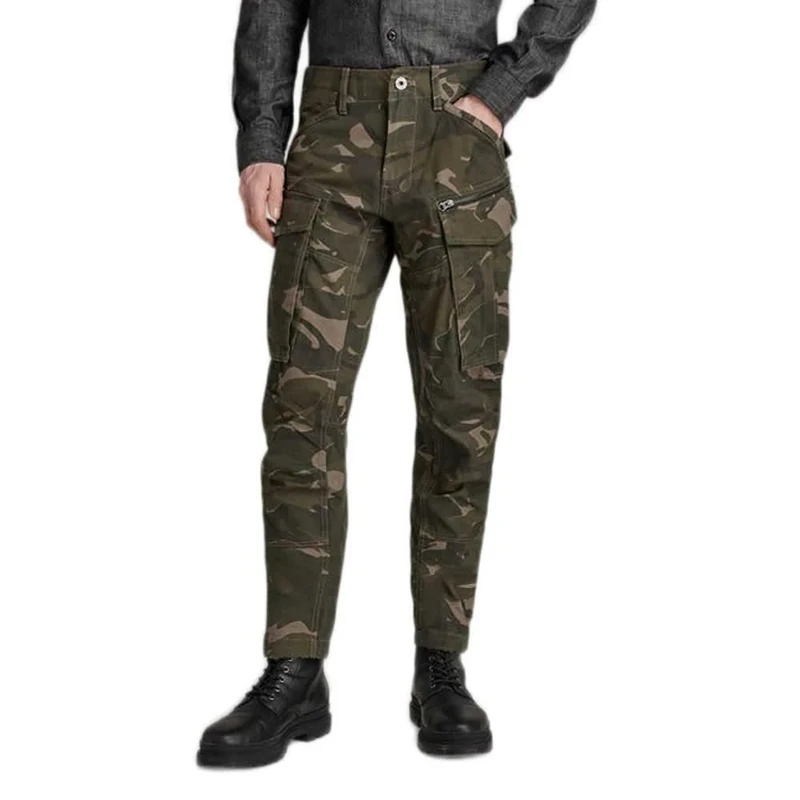 G-Star Men's Rovic Regular Tapered Pants, Multicolour (turf woodland camo D02190-D223-D435), 26W / 32L