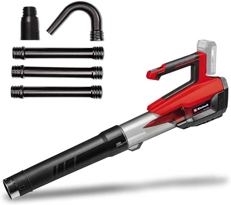 Einhell Professional GP-LB 18/200 Li GK-Solo Power X-Change cordless leaf blower (Li-Ion, 18V, axial impeller technology, blowing capacity 670 m³/h, gutter cleaning set, without battery & charger)