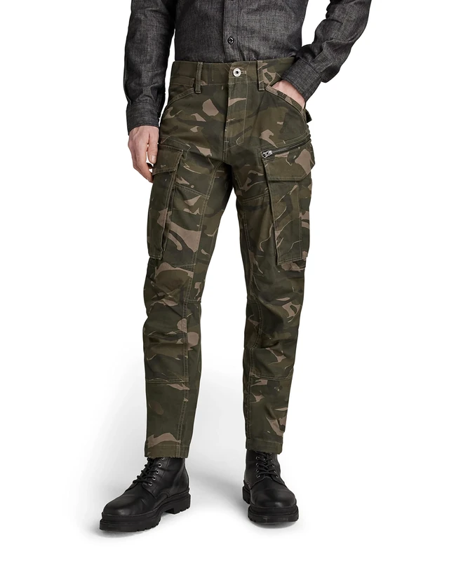G-Star Men's Rovic Regular Tapered Pants, Multicolour (turf woodland camo D02190-D223-D435), 29W / 32L