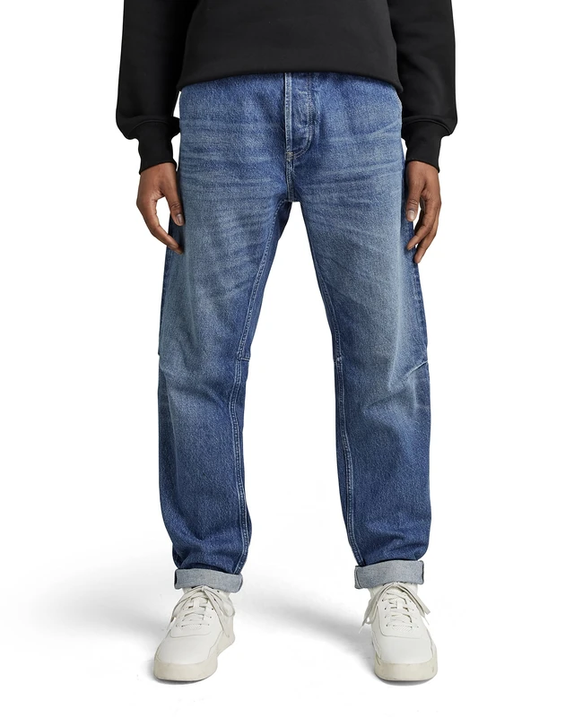 G-Star Men's Grip 3D Relaxed Tapered Jeans, Blue (faded harbor D19928-C967-D331), 27W / 30L