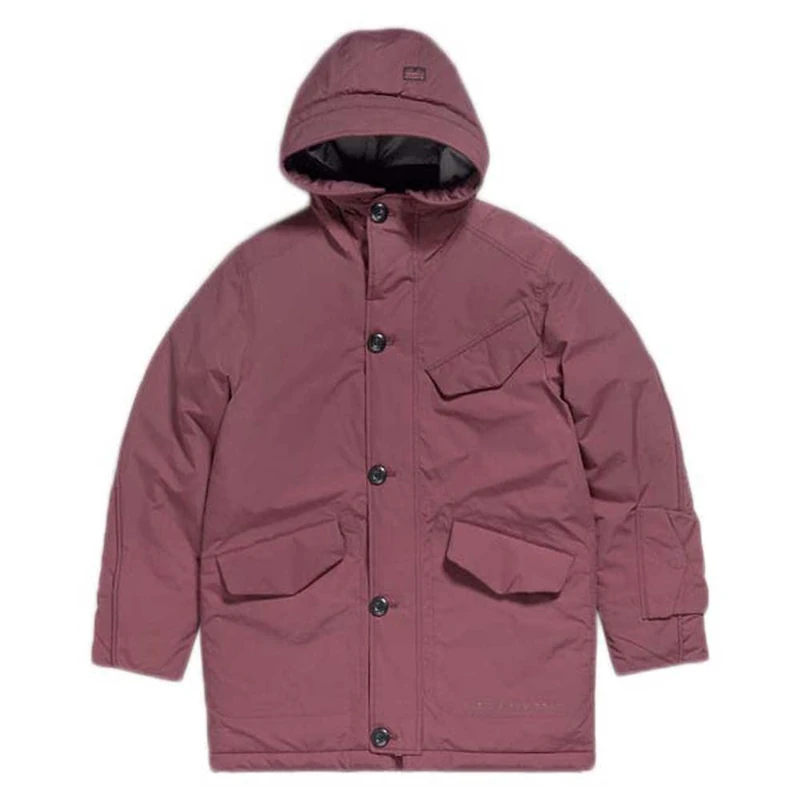 G-Star Men's Vodan Padded Hooded Parka, Purple (vineyard wine D22713-A281-D303), L - Image 1