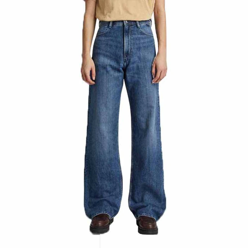 G-Star Women's Stray Ultra High Straight Jeans, Blue (faded capri D22068-C779-D346), 30W / 32L