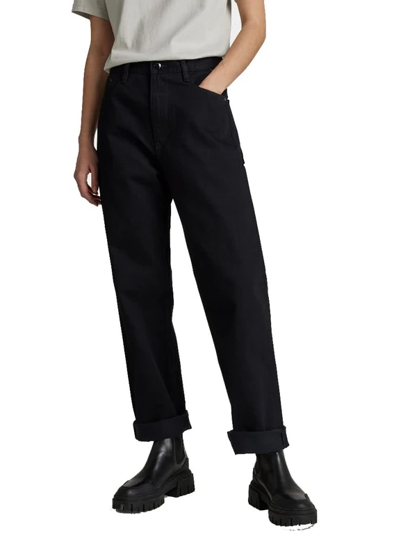 G-Star Women's Type 89 Loose Jeans, Black (pitch black D21081-D182-A810), 29W / 30L