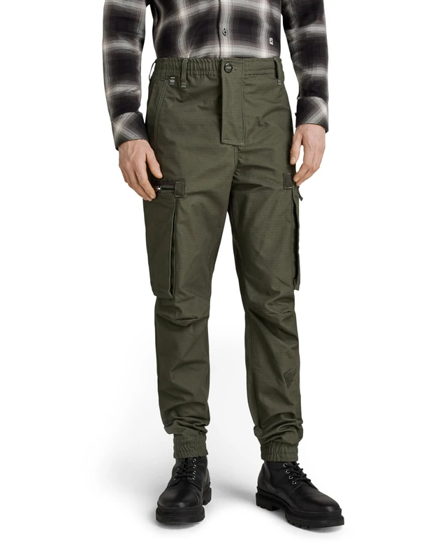 G-Star Men's Flight RCT Cargo Pants, Green (lt hunter D22518-D213-8165), 33