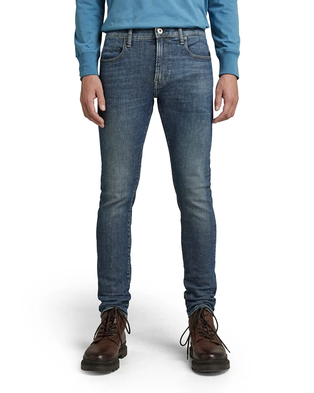 G-Star Men's Revend FWD Skinny Jeans, Blue (faded blues D20071-D106-D135), 28W / 32L