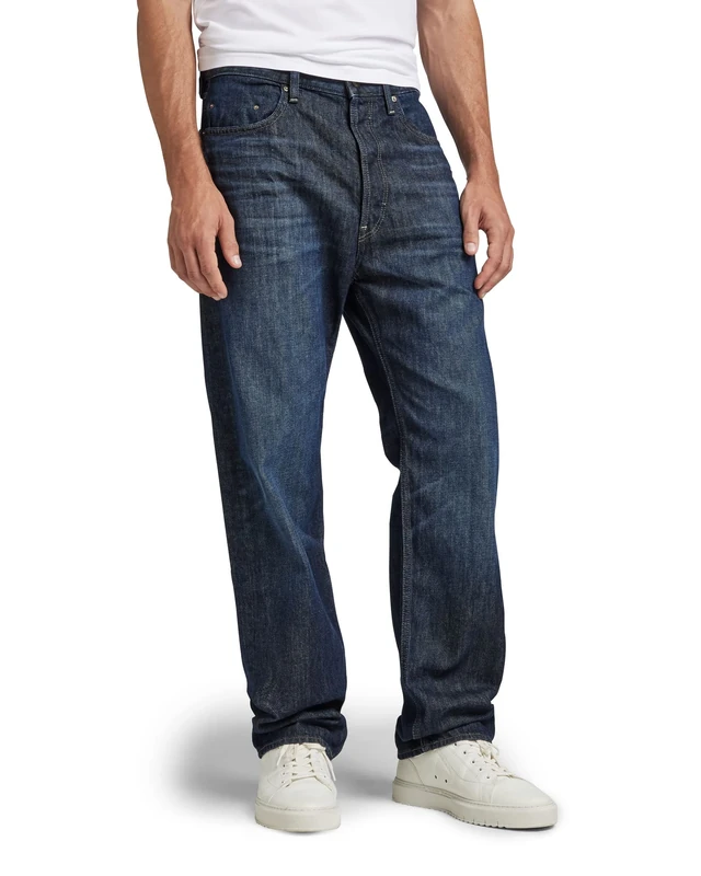G-Star Men's Type 49 Relaxed Straight Jeans, Blue (worn in pacific D20960-B988-D350), 33W / 32L