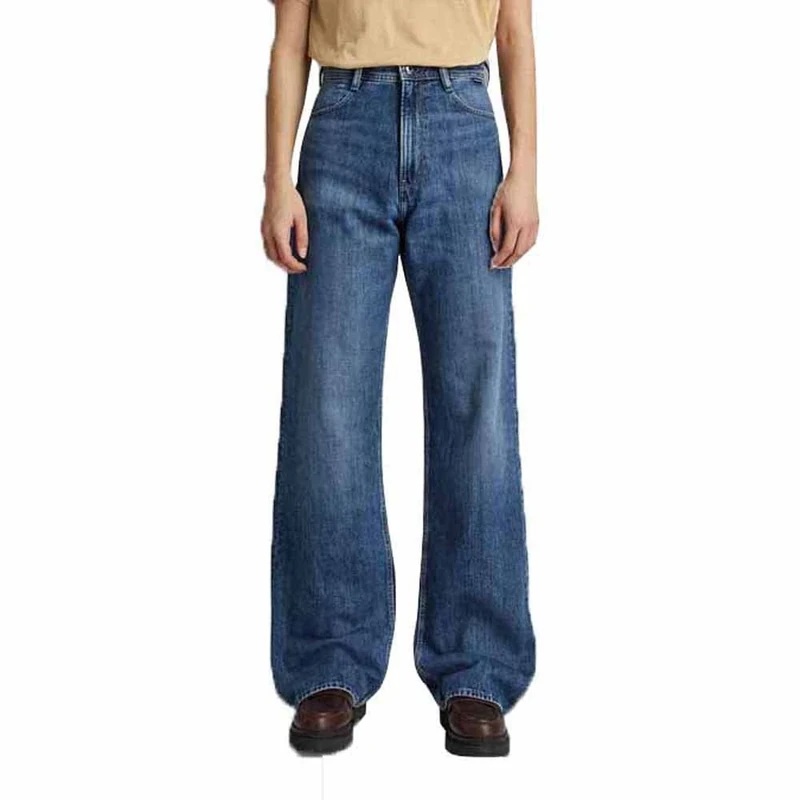 G-Star Women's Stray Ultra High Straight Jeans, Blue (faded capri D22068-C779-D346), 25W / 30L