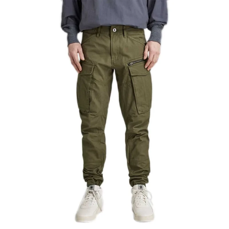 G-Star Men's Rovic Regular Tapered Pants, Green (shadow olive D02190-D191-B230), 28W / 32L