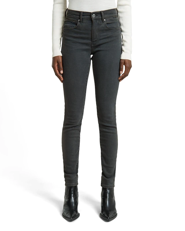 G-Star Women's 3301 Skinny Jeans, Grey (worn in tornado D05175-D185-D353), 26W / 32L - Image 1