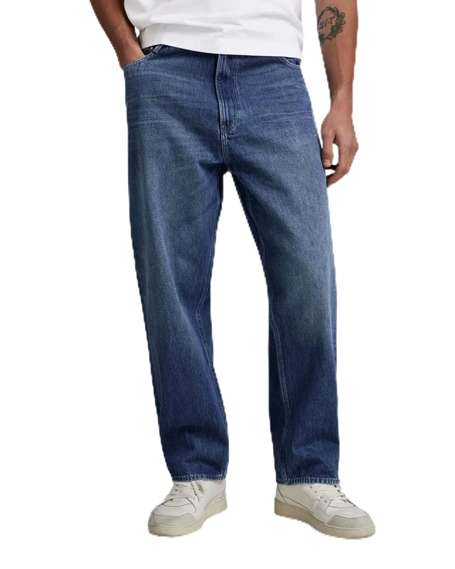 G-Star Women's Type 89 Loose Jeans, Blue (faded harbor D21081-C967-D331), 33W / 32L