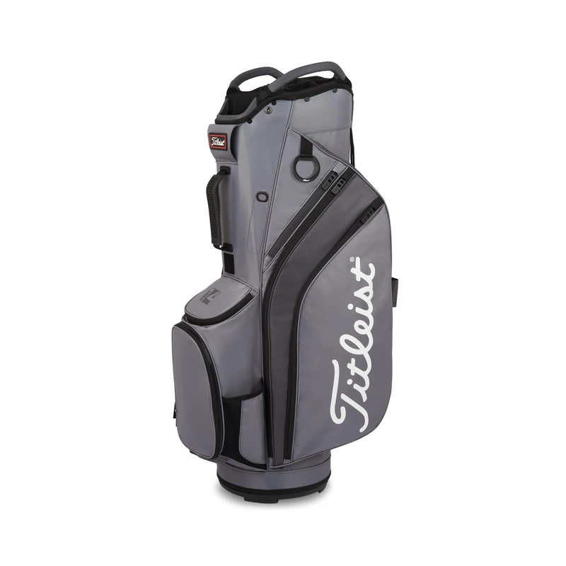 Titleist Cart 14 Golf Bag, Charcoal/Graphite/Black