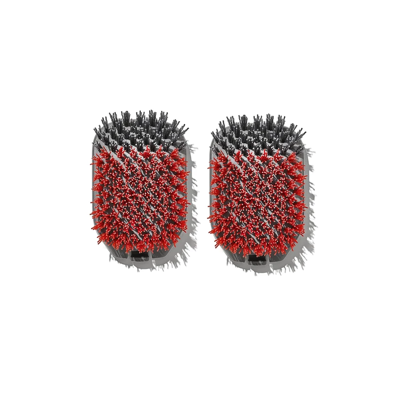 OXO 11343200 Good Grips Nylon Grill Brush for Cold Cleaning, Red