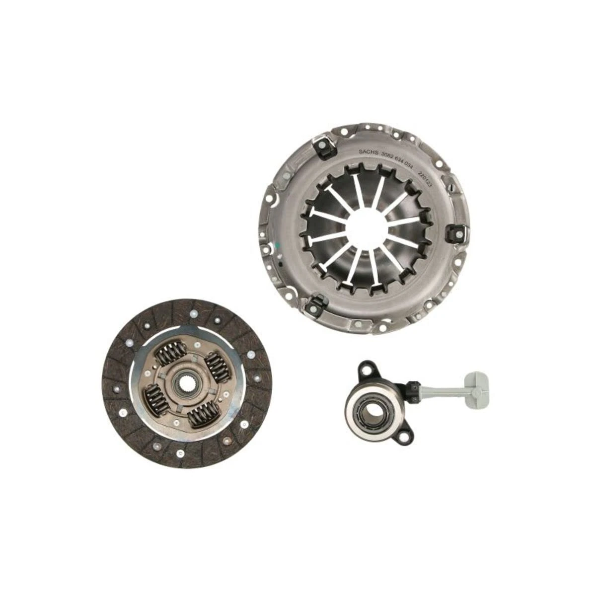 SACHS 3000 990 580 Clutch Kit with CSC for Renault Clio III (BR0/1, CR0/1) 2005-2014 and other vehicles