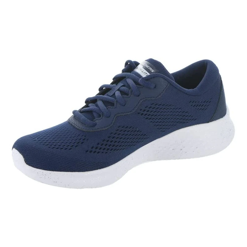 Skechers Women's 149990 NVY Trainers, Navy Mesh/White Trim, 7 UK