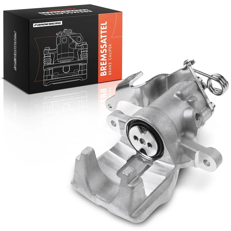 Frankberg Brake Caliper Disc Brake Rear Left Cast Aluminium Compatible with C4 Grand Picasso I UA C4 Picasso I MPV UD Replace# 344248