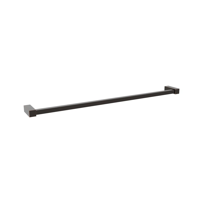 Amerock BH36084ORB | Oil Rubbed Bronze Towel Bar | 24 in (610 mm) Towel Rack | Monument | Bathroom Towel Holder | Bathroom Hardware | Bath Accessories