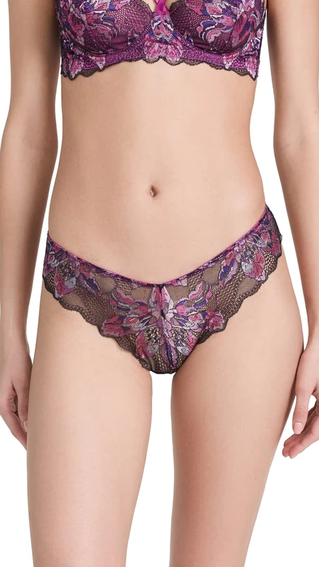 Cosabella Women's Paradiso Thong, Himalayan Sky, S-M