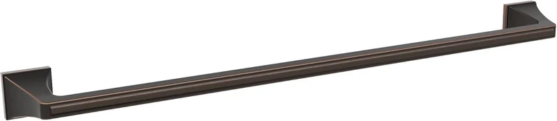 Amerock | Towel Bar | 24 inch (610 mm) | Oil Rubbed Bronze | Mulholland | Towel Holder | Bath Hardware | Bathroom Accessories