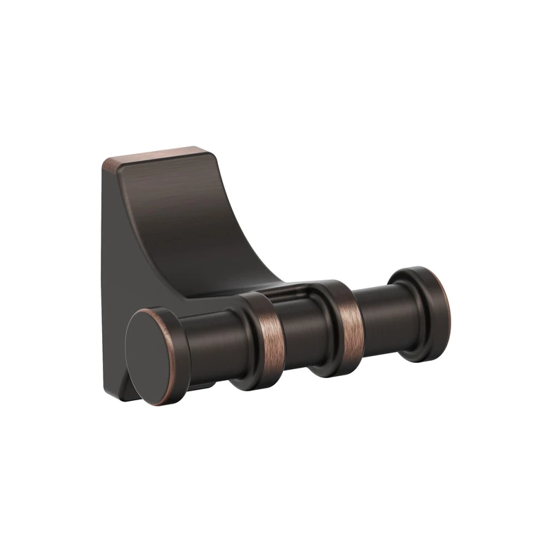 Amerock Davenport Oil Rubbed Bronze Transitional Double Robe Hook