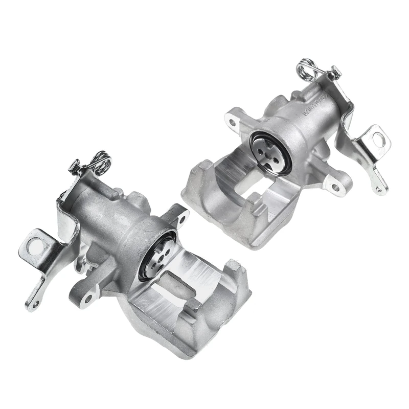 Frankberg 2x Brake Caliper Disc Brake Rear Left Right Cast Aluminium Compatible with C4 Grand Picasso I UA C4 Picasso I MPV UD Replace# 344248 - Image 1