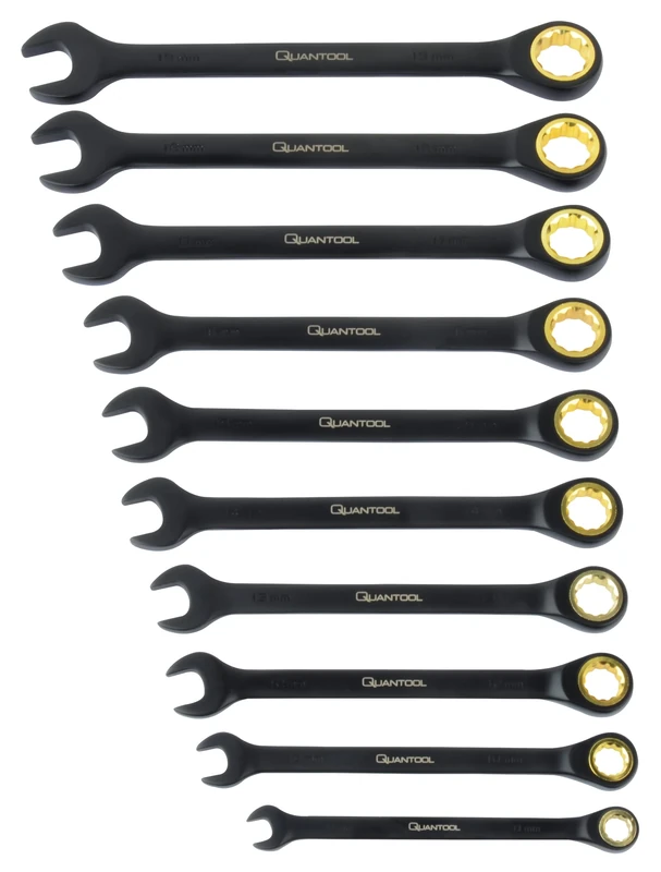 Brüder Mannesmann Quantool Q25210 Combination Spanner Set of 10