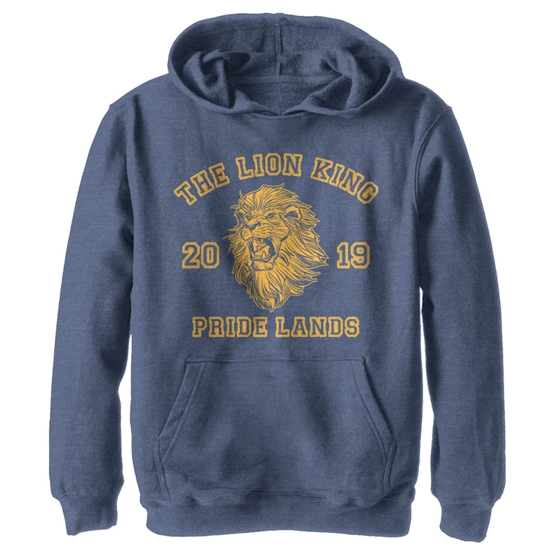 Fifth Sun Boy's Pride Lands Simba Hoodie, Marineblau Heather, M - Image 1