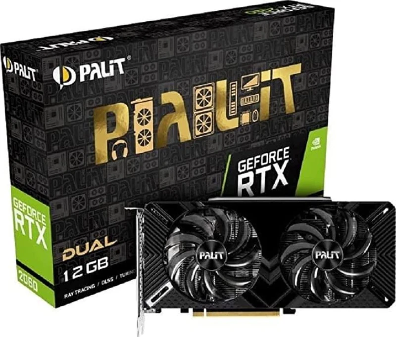 VGA Palit GeForce® RTX 2060 12GB Dual - Image 1