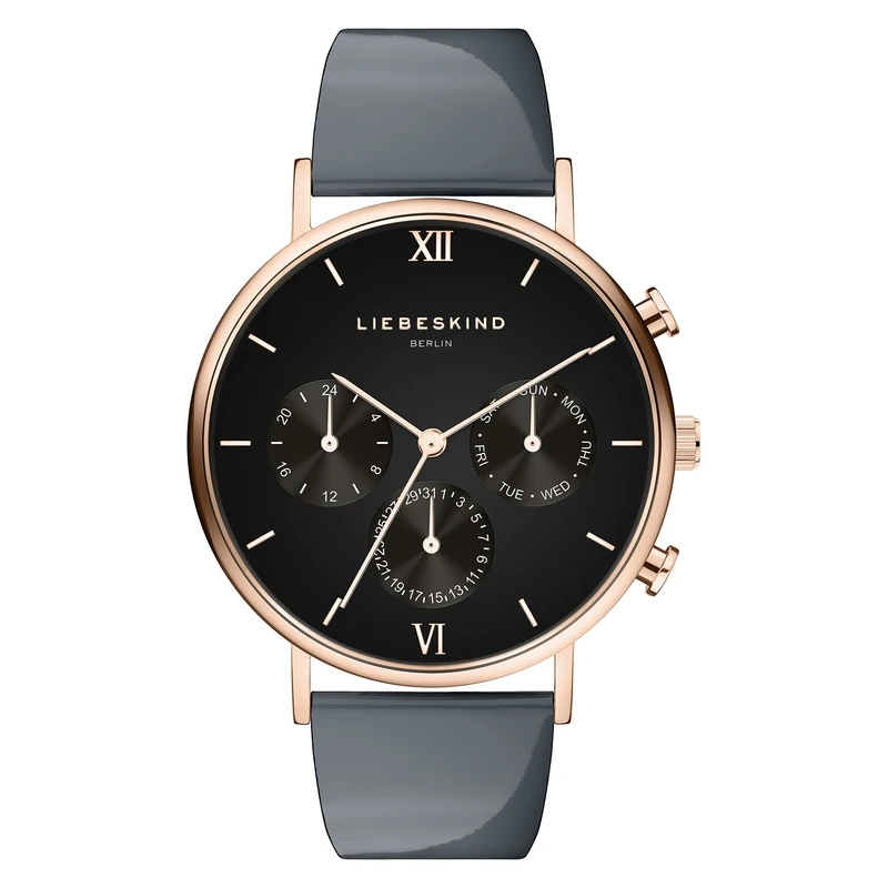 Liebeskind Berlin Multifunctional Watch, Gray, 40 mm, Modern