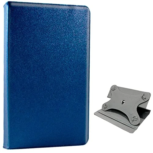 Cool Ebook/Tablet Case 9.7-10 inch Smooth Blue Rotating (Panoramic)