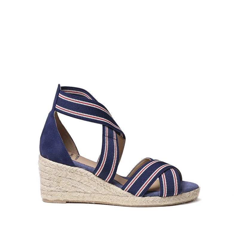 Toni Pons Women's Espadrille in Elastic Fabric - FAMA-LD Mariner, 42 EU - 9 UK