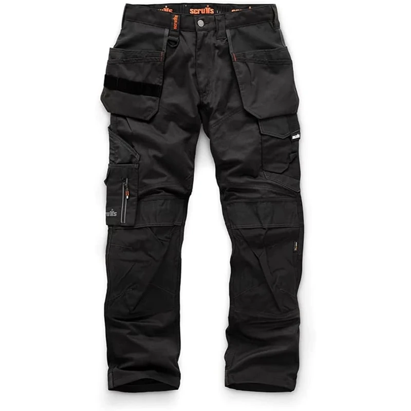 Scruffs Men's Scruffs Trade Holster Black Trousers, Black, 30W Long UK