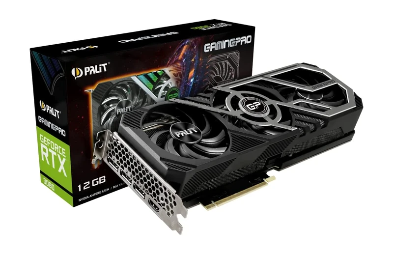 Palit GeForce RTX 3080 GamingPro, 12GB GDDR6X, LHR, 10240 Core, 1365 MHz, PCI-E 4.0, VGA, HDMI 2.1