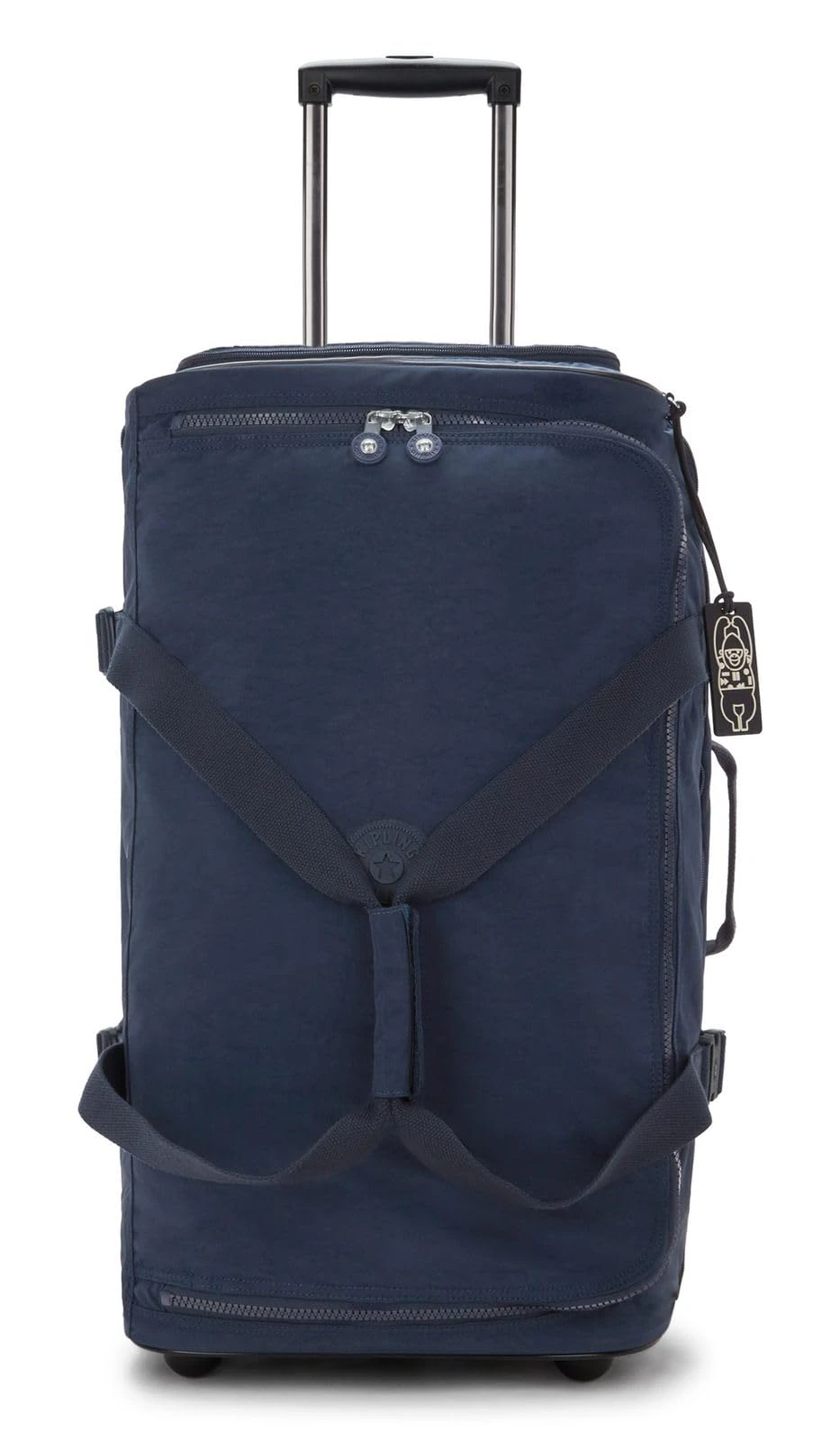 Kipling TEAGAN M Medium wheeled duffle, Upright, Blue Bleu 2 (Blue)