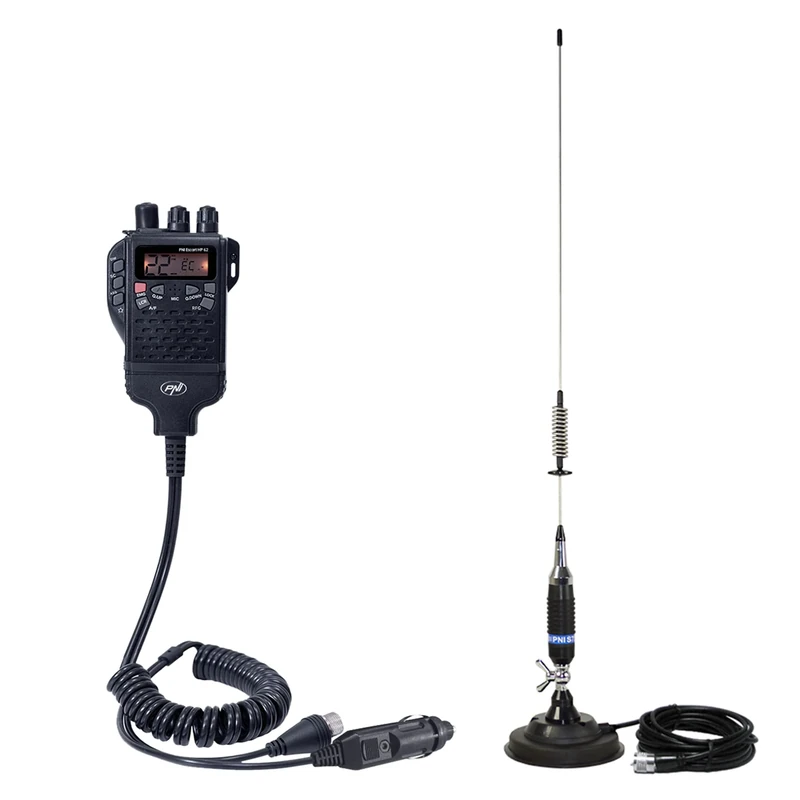 PNI Escort HP 62 CB radio station kit and PNI S75 antenna with magnet included