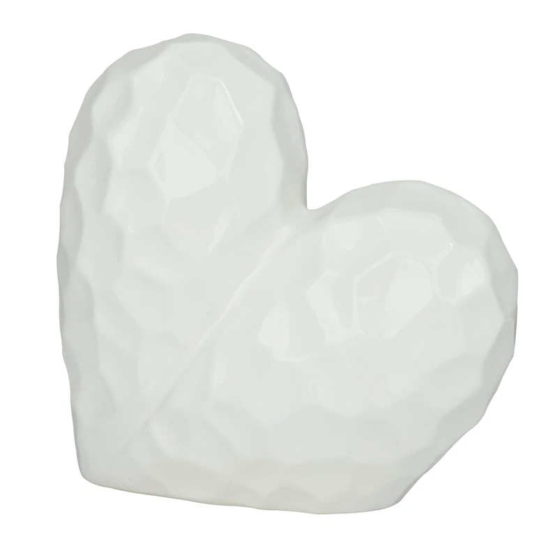 Deco 79 Sculpture, Porcelain, White, 12" x 6" x 11"