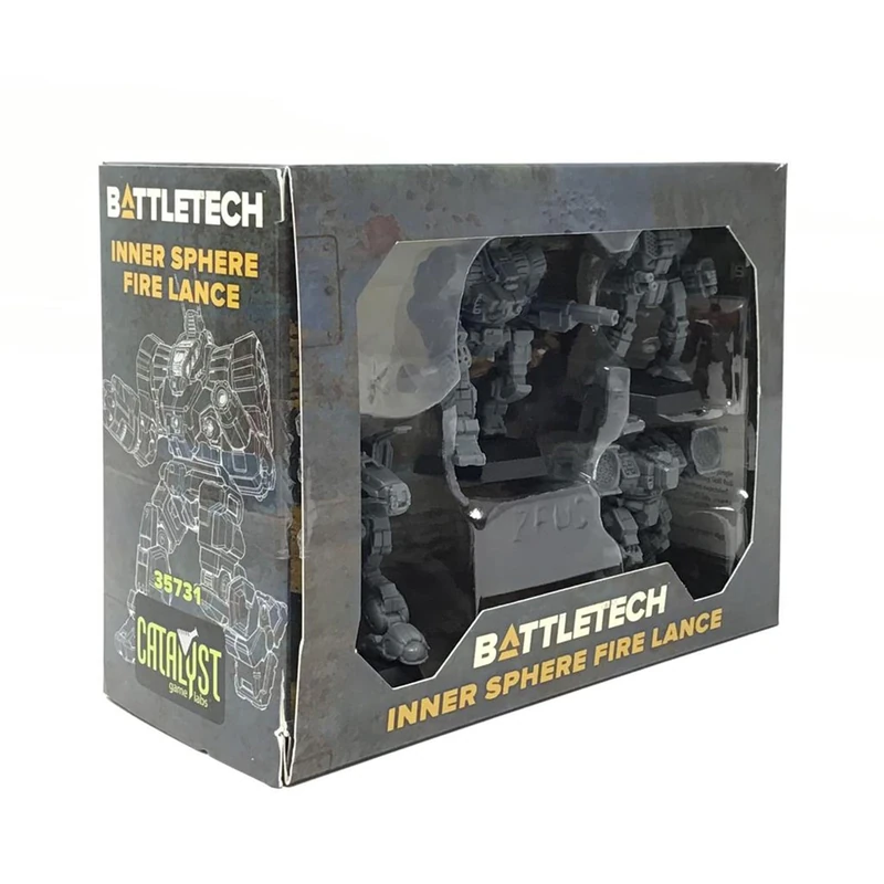 Catalyst Game Labs BattleTech | Miniatures | Inner Sphere Fire Lance | Expansion | Miniature Game Ages 14+