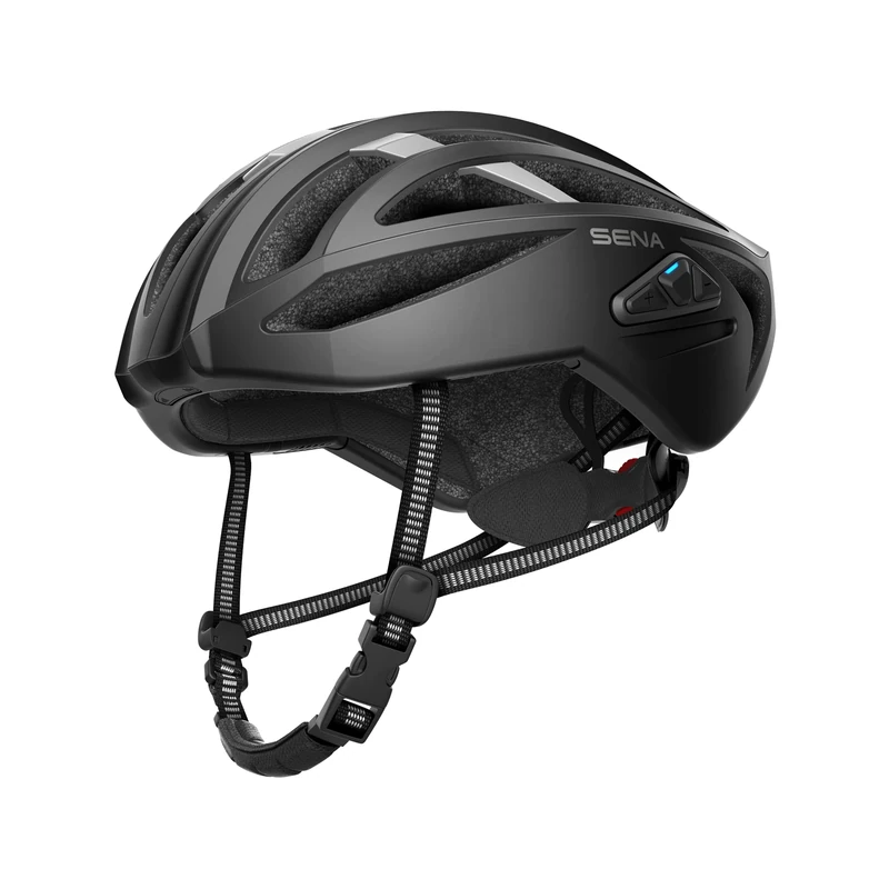 Sena R2 EVO Road Cycling Helmet (Matte Black, S)