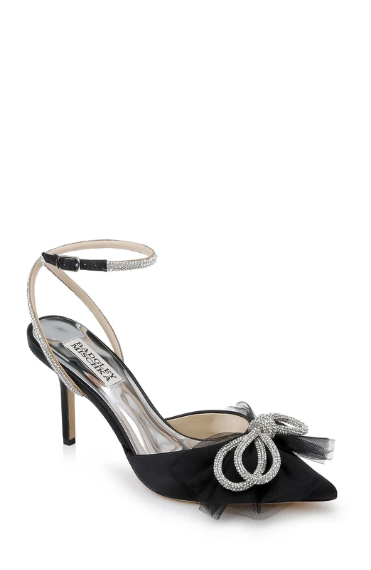 Badgley Mischka Women's Sacred Pump - Black Court Shoe, Size 3 UK